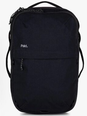 Pakt Men's Mode Black Compact Travel Backpack